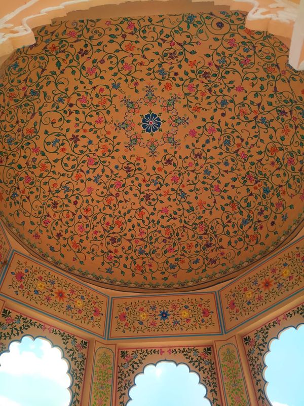 Royal Handpainted Grand Ceiling Artwork