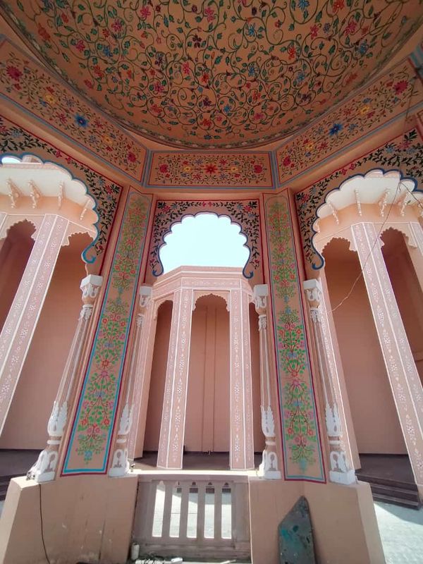 Royal Handpainted Grand Ceiling Artwork