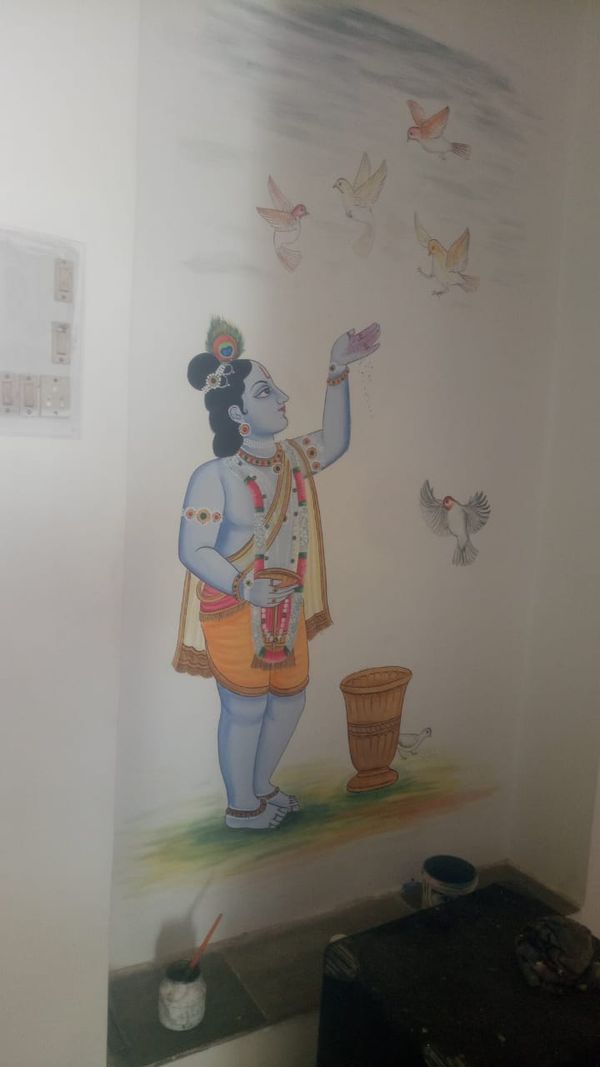 Beautiful Village Women WallArt