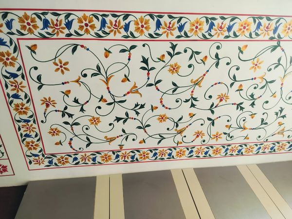 Timeless Floral Celling Artwork