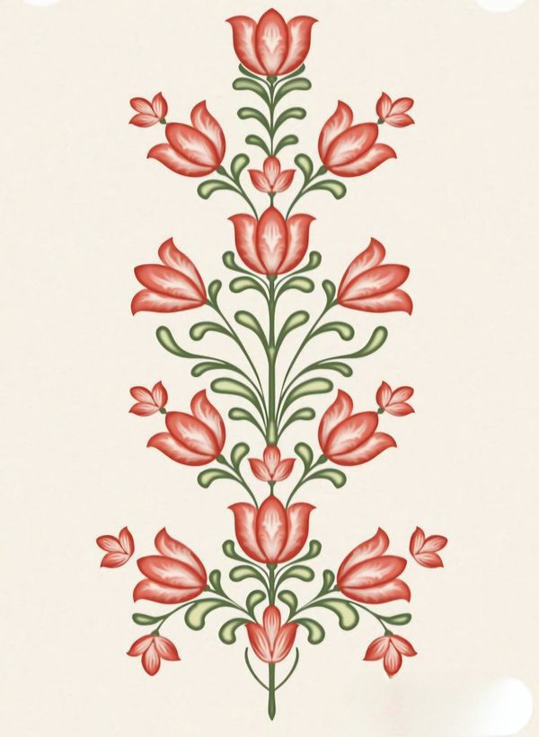 cream pink lotus wall art