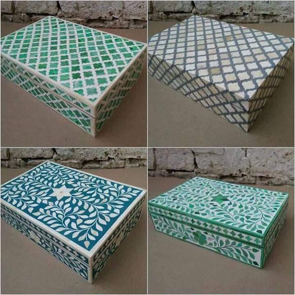 Compact Antique Storage Box