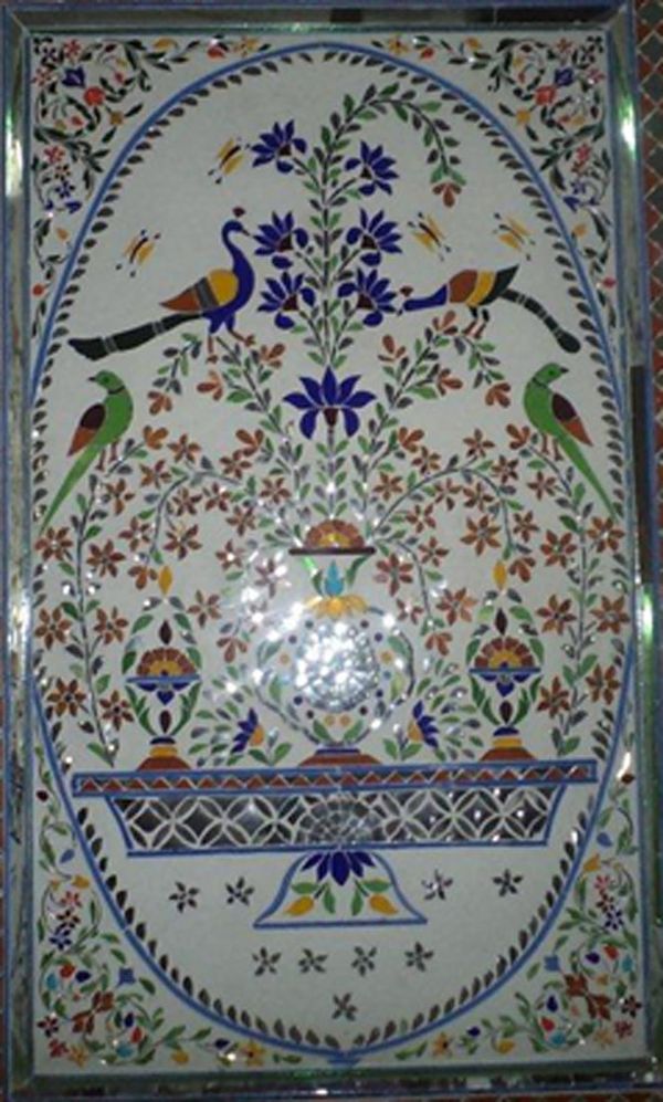 Timeless Parrot Peacock Thikri Artwork