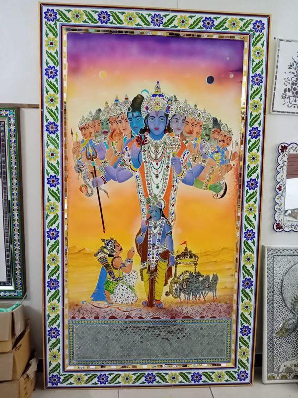 Divine Vishvaroopam Thikri Detailed Artwork