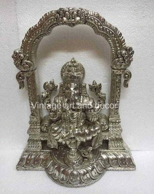 Metal Ganesh Art piece